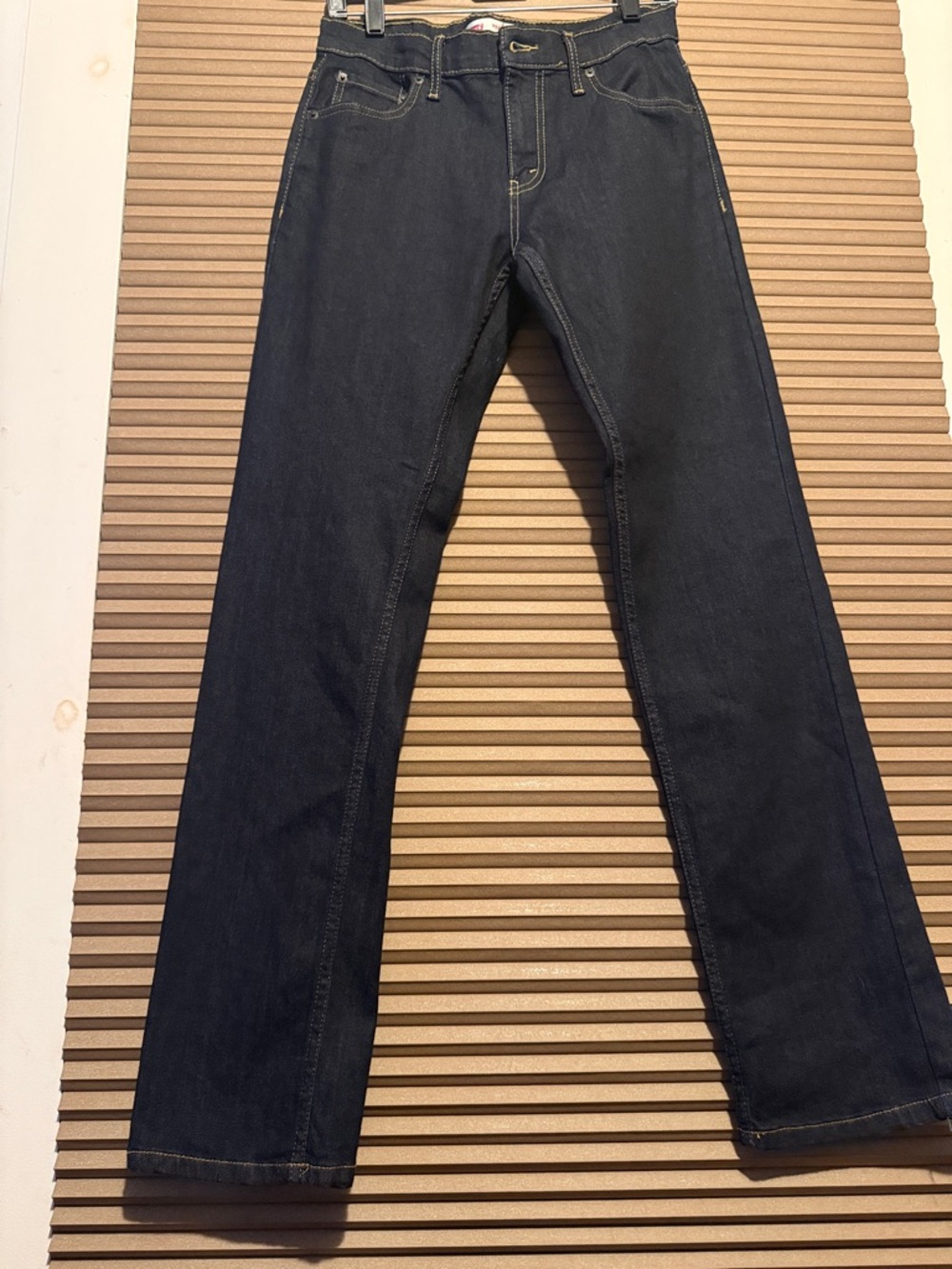Levi's Men's Black Straight-Leg Jeans
